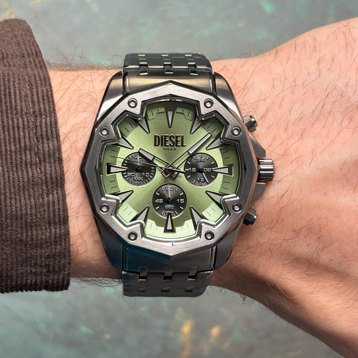 RELOJ DIESEL STINGER DZ4711 ACERO