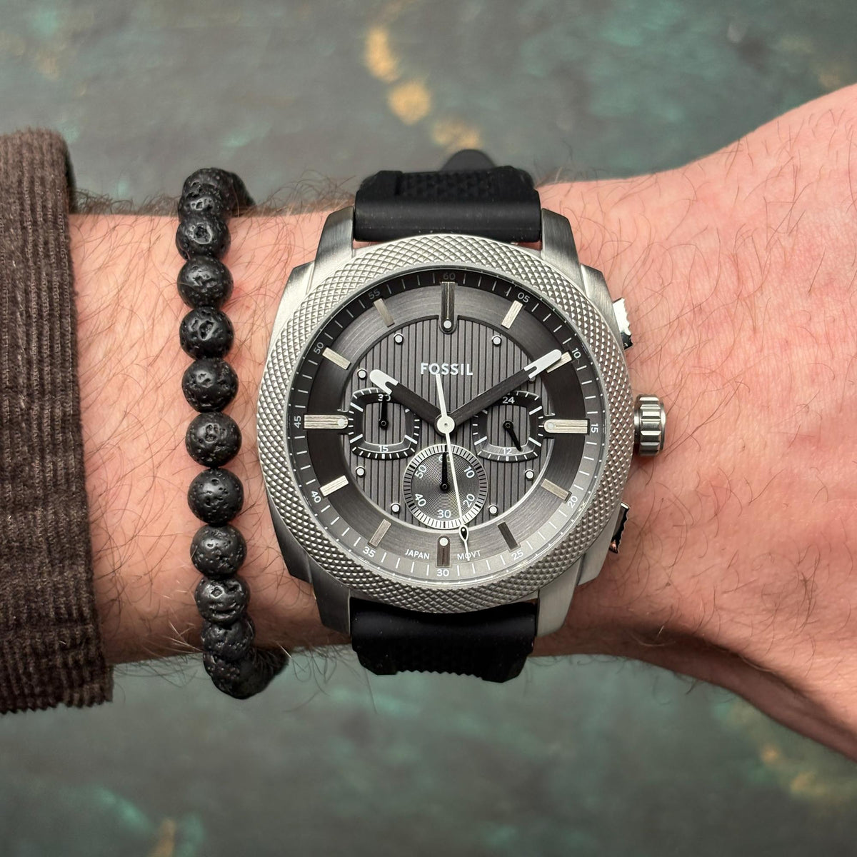 RELOJ FOSSIL FS6145SET SILICONA