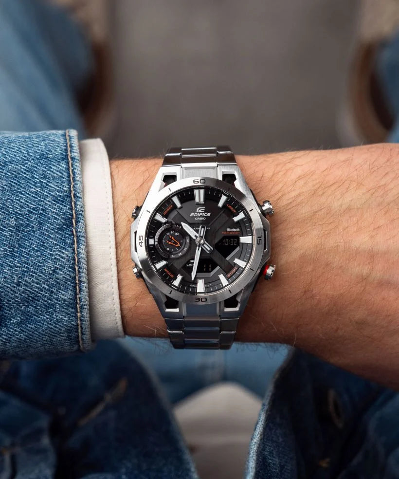 RELOJ CASIO EDIFICE ECB-2300D-1A BLUETOOTH